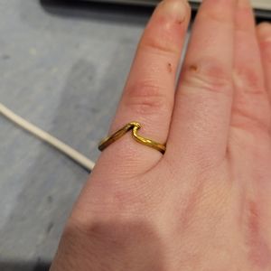 🆕️10/$28 Gold Wave Ring